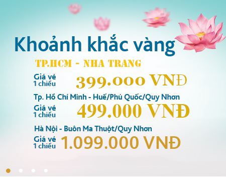 16th “Golden moments” program on domestic routes from Vietnam Airlines